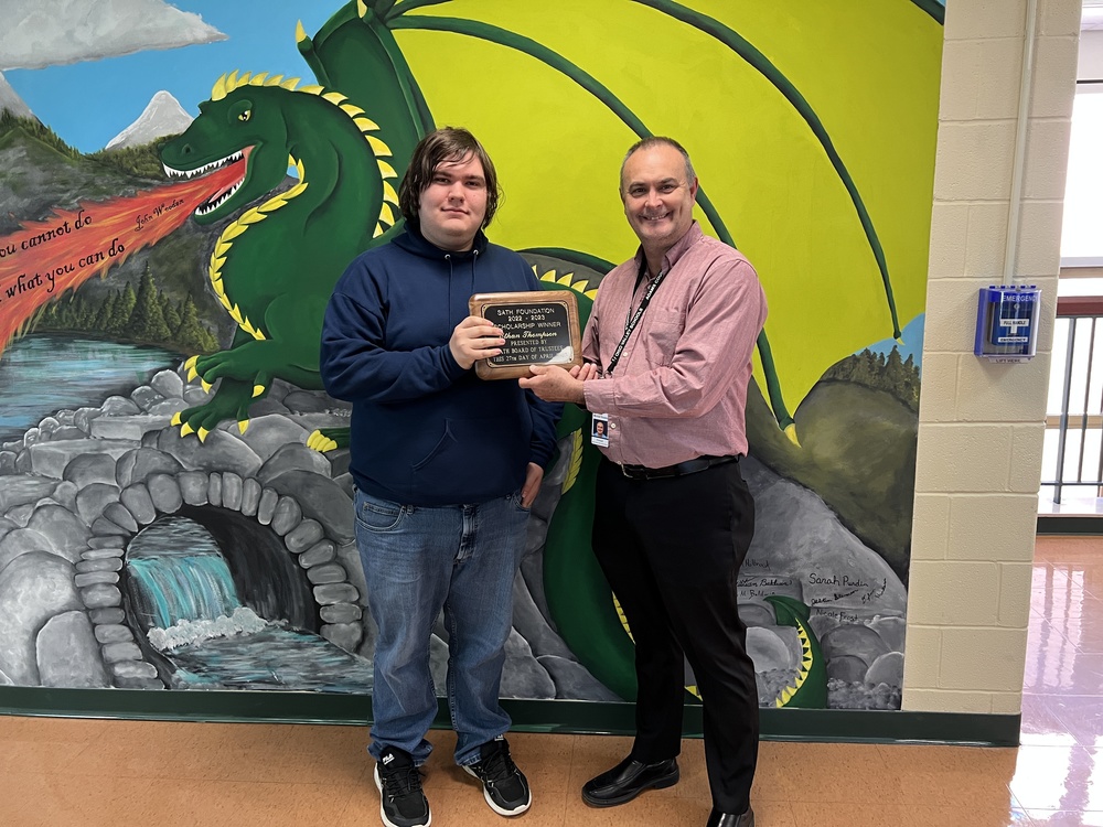 Ethan Thompson wins SATH Foundation Scholarship