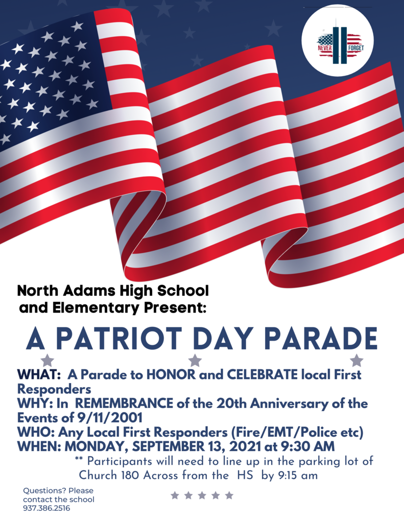 Patriot Day Parade 2021