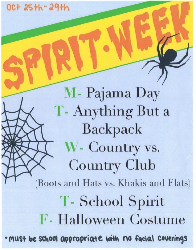 Spirit week activities