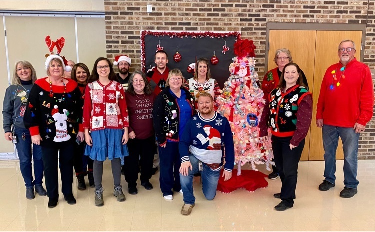 OVCTC Staff Ugly Christmas Sweater Contest