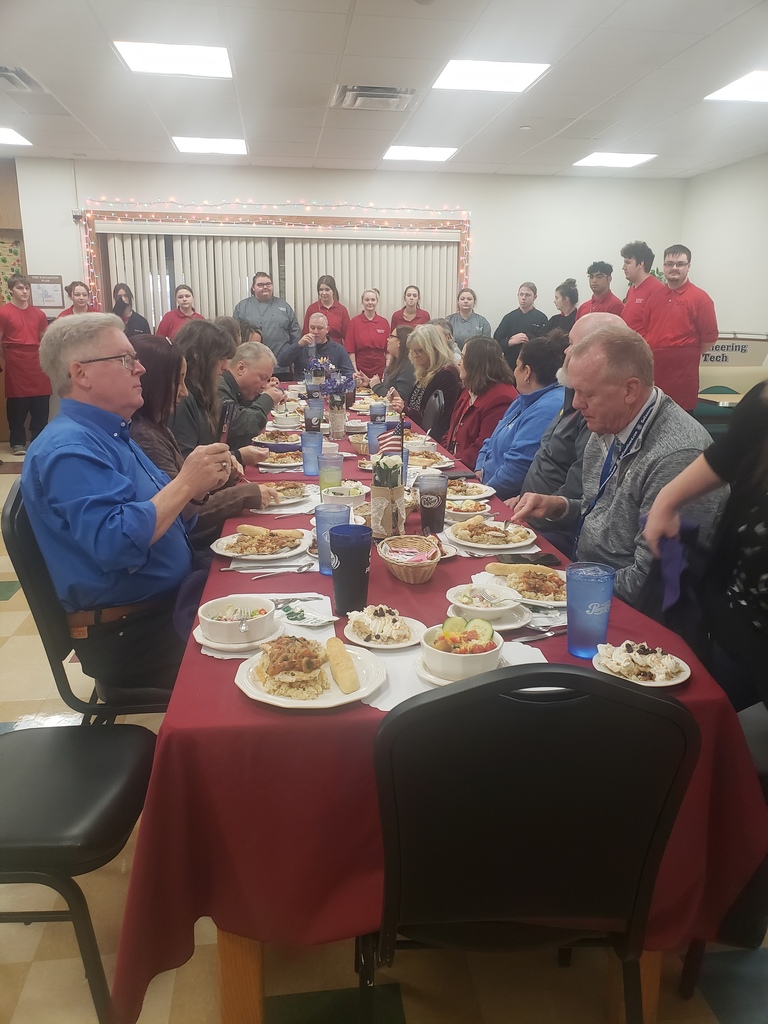 Leadership Adams is treated to lunch by OVCTC Culinary students.