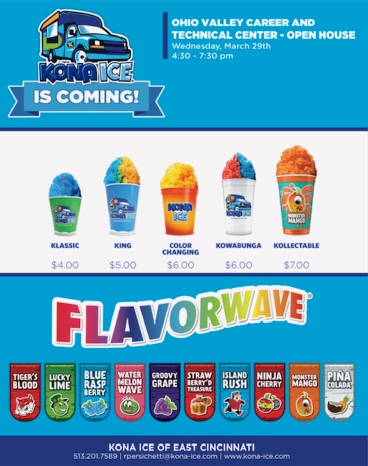 Kona Ice at the OVCTC