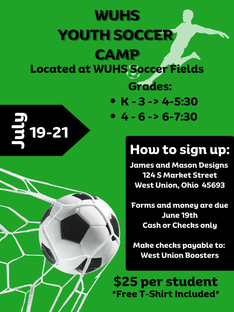 WUHS Soccer camp